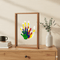 Cadre Empreintes de Mains Enfant