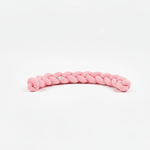 Tour De Lit Tressé Vieux Rose à 3 Brins - Vignette | Mon Tour de Lit Tresse