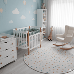 Tour De Lit Tressé Vert d'eau à 3 Brins - Vignette | Mon Tour de Lit Tresse