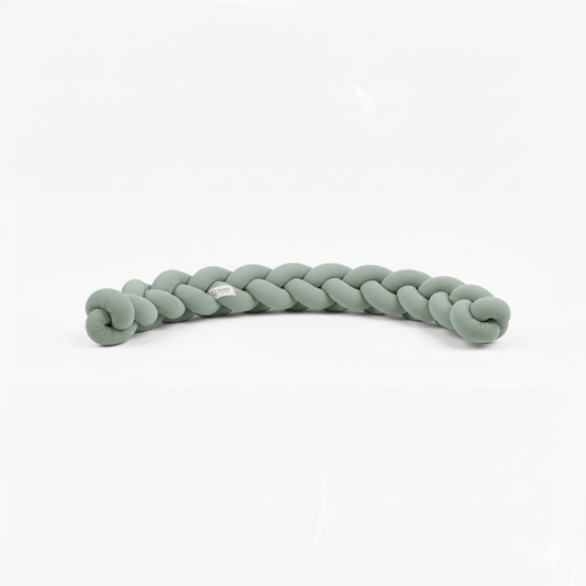 tresse de lit vert eau